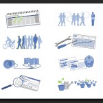 Facebook for Business Series - Concept Development, Illustration