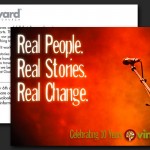 Royal Oak Vineyard Church 10 Year Anniversary Postcard – Graphic Design